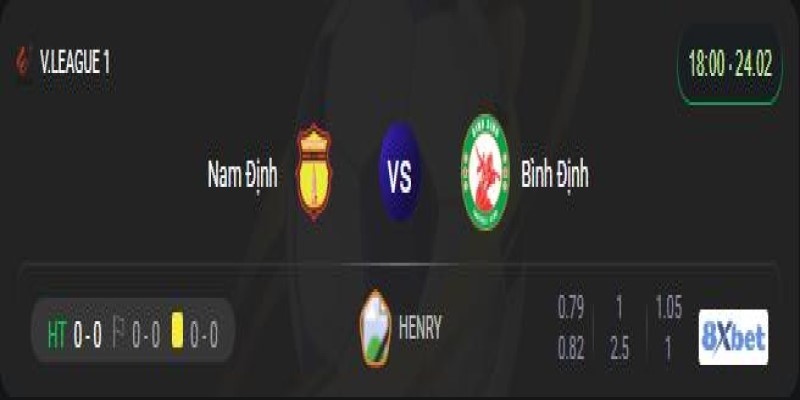 Xem trực tiếp Nam Định vs Bình Định vào lúc 18:00, ngày 24/02/2025 - Flavornapavalley.com